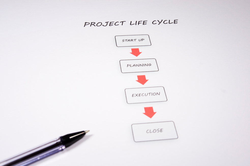 Business Chart - Project Life Cycle
